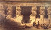 David Roberts The Temple at Dendera oil painting picture wholesale